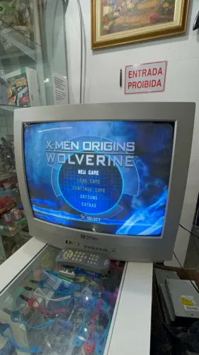 Tv crt tubo Philco 21 retrô gamer controle remoto