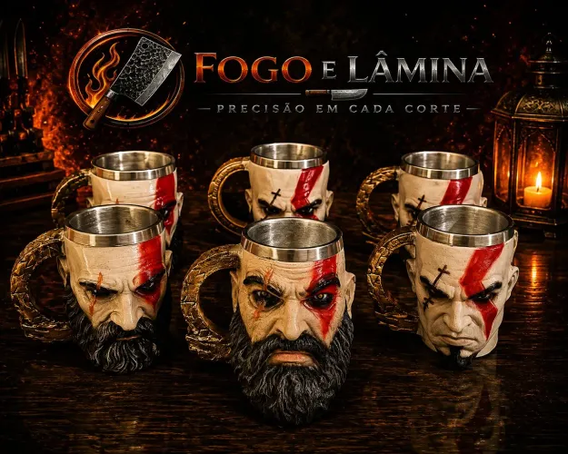 Canecas em resina colecionáveis personagens