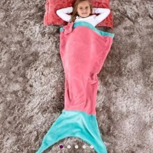 Cobertor infantil Sereia