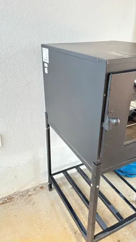 Forno Industrial Venax Fi 109 Litros com Base Gas Glp Preto