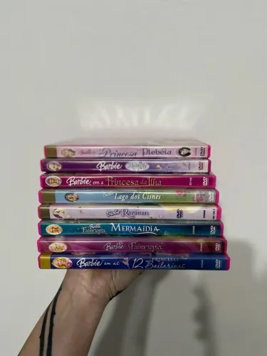 DVDs coleção Barbie originais.