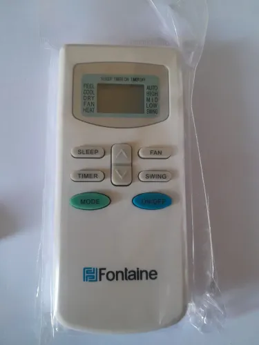 Controle ar-condicionado fontaine