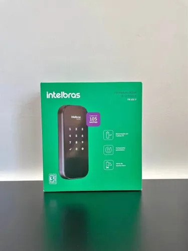Fechadura Digital Intelbras de Sobrepor Nova Lacrada a Pronta Entrega