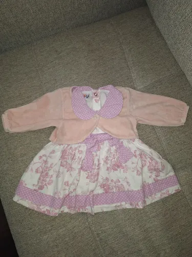 Conjunto vestido bebê