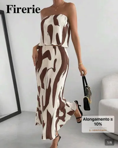 Conjunto plissado