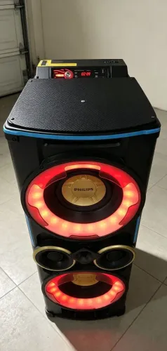 Caixa de Som Bluetooth Philips Adaptada Grande e Muito Potente