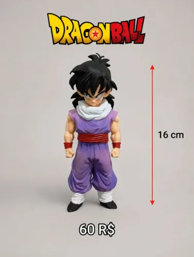 Action figure - Gohan 16cm. Dragon ball z - Novo