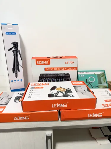 Kit completo para podcast