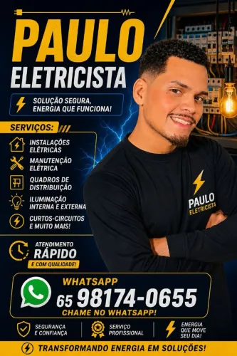 Eletricista atendo Cuiabá e Várzea Grande  e Região 