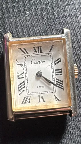 Relógio Cartier tank antigo