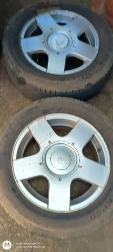 Jogo de rodas Volkswagen aro 15 5 furos 