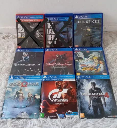 JOGOS DE PS4 SEMI NOVOS