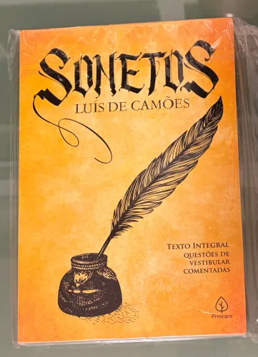 Livro sonetos de Luís de Camões