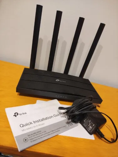 Roteador Tp-link Archer C6 Gigabit AC1200 - Perfeito Estado