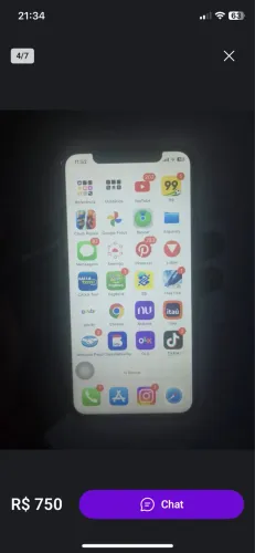 Só aceito troca em Android 