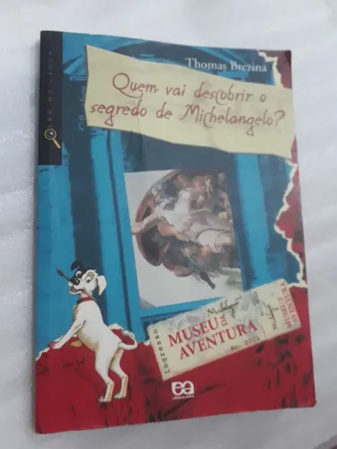 Livro Quem Vai Descobrir o Segredo de Michelangelo Mistério Interativo