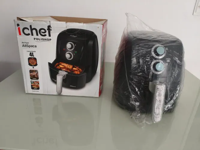 Air fryer icchef 4l usada apenas 1 vez