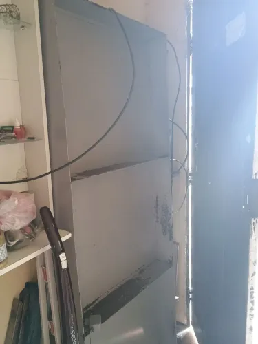 Barraca de frutas com toldo