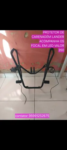 Protetor de carenagem lander de 2008 ate 2019 o modelo compativel
