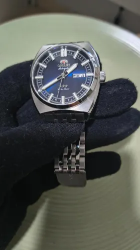 Relógio Orient Automático 3 Estrelas Yn6ss021d1sx - Azul