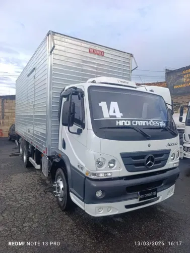 Mb Accelo 1016 Truck 6x2 Baú De 6,20 M 14/14 Com Ar-cond Excluir dos favoritos Contagem, M
