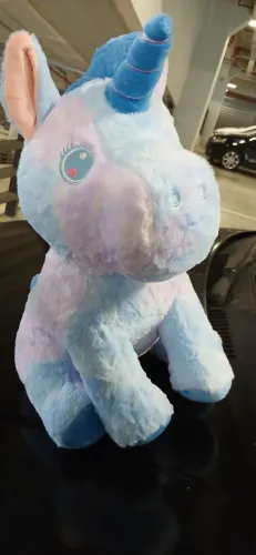 Unicórnio de pelúcias 