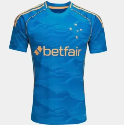Camisa Cruzeiro 2025 terceiro uniforme