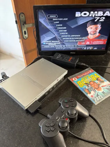 Ps2 prata desbloqueado topp (ENVIO OLXPAY)