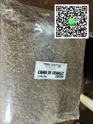 CAMA DE FRANGO PARA HORTAS E VASOS