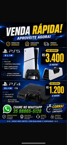 VENDO PS5 e PS4