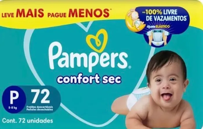 Fralda Pampers Tamanho P