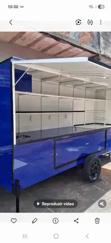 Carro lanche grande completo 