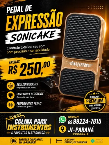 Pedal de Expressão Sonicake