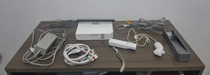 Nintendo Wii FAT Branco +Monster Hunter Tri JPN