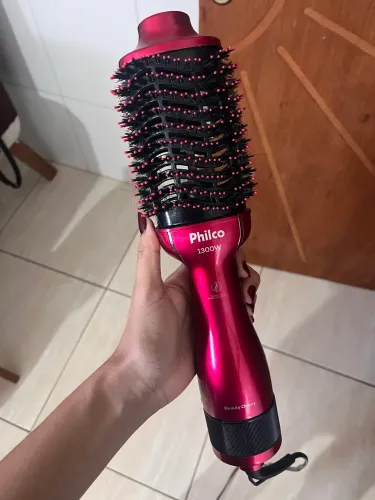 Escova Secadora Philco 4 em 1 Soft Beauty Cherry