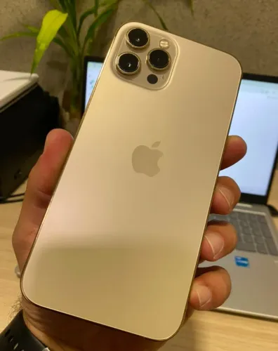 Iphone 12 pro max 256gb (bateria nova original 100% saúde)