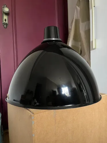 Lustre Pendente Taschibra TD 822 E27 Bivolt - Preto