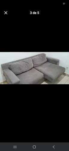 Vendo sofá 3 lugares da Etna