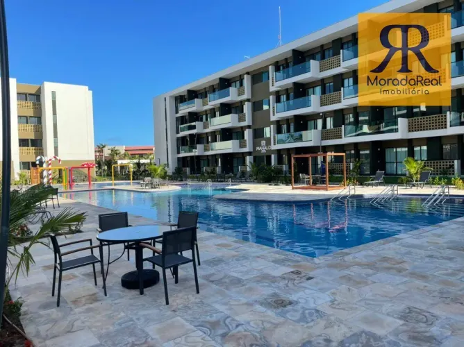 Flat com 2 quartos à venda, 62 m² por R$ 800.000 - Muro Alto - Ipojuca/PE
