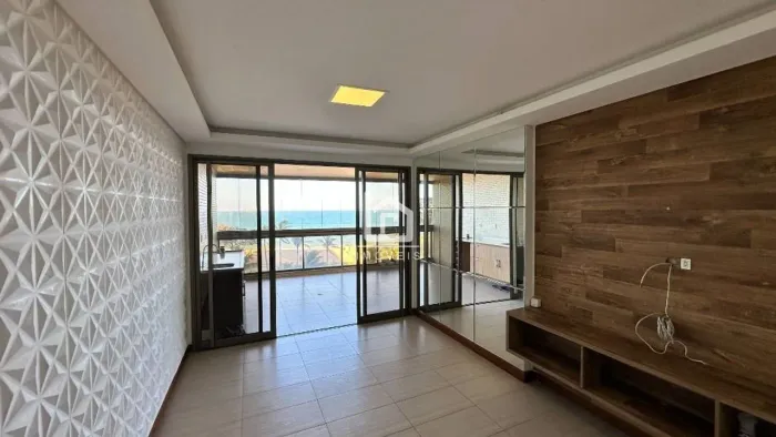 Apartamento para Locação na Orla da Praia de Itaparica - 4 Quartos com Vista Eterna para o
