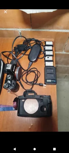 camera full frame mirroless sony + acessorios