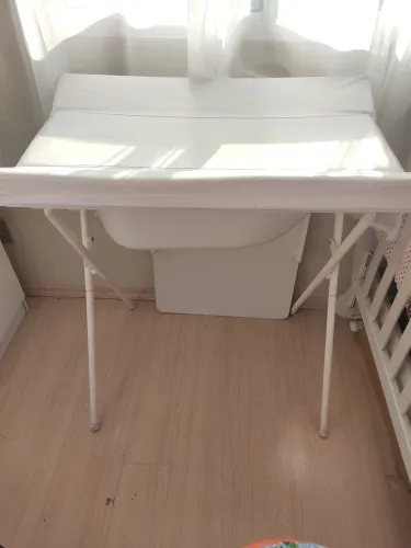 Banheira com Trocador de bebê 