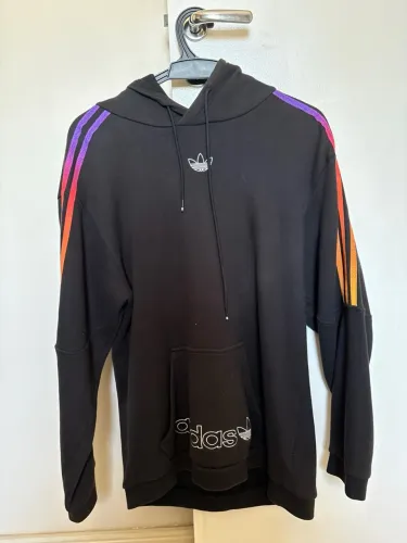 Moletom Adidas Originals Trefoil Preto - Tamanho P (Impecável / Pouco Uso)