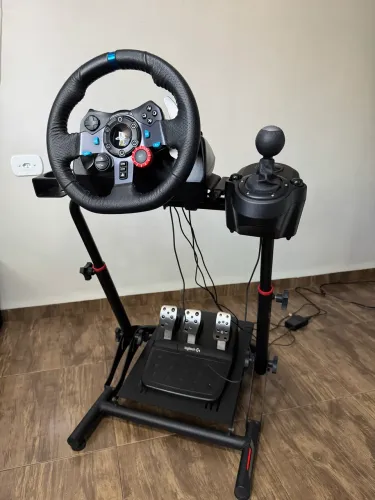 Cockpit Extreme SimRacing + Volante G29 e Câmbio 