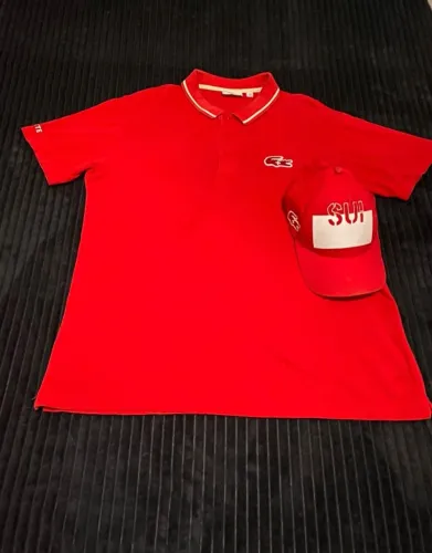 Camisa Lacoste Suíça Copa 2014