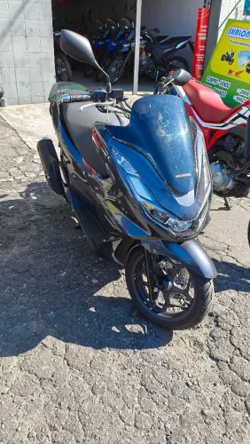 HONDA PCX 160 CINZA 2024 Shalon veículos Cariacica