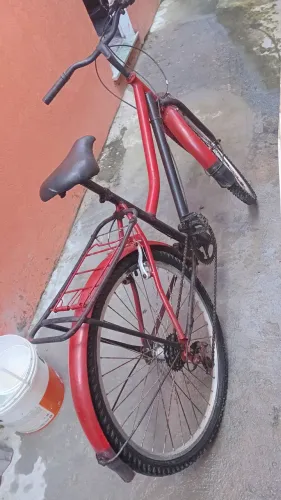Bicicleta vermelha 