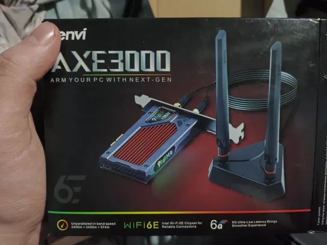 Adaptador wi-fi Fenvi AXE3000