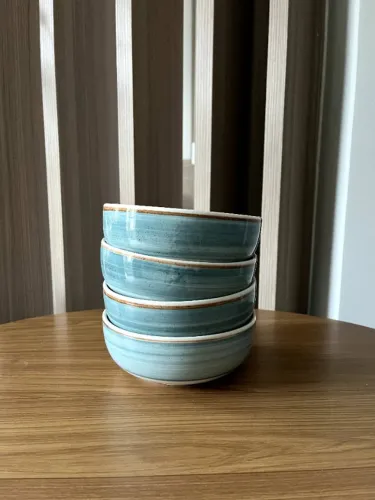 Jogo de 4 Bowls Turquesa - Marca Corona