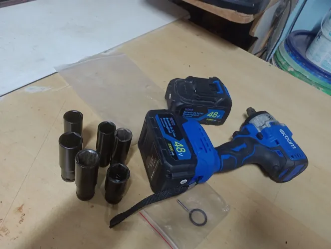 Chave de impacto para mecânico seminova show 